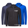 Fashion blangko zipper hoodie unisex